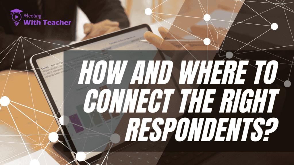 What Is Respondents Of The Study.